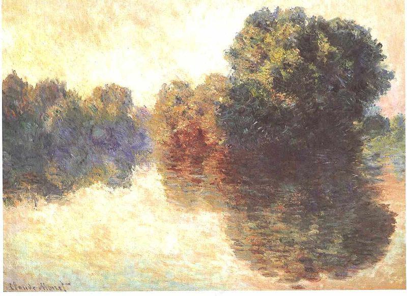 Claude Monet The Seine at Giverny Germany oil painting art